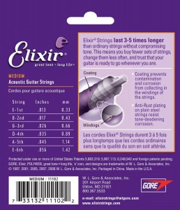 Elixir Guitar Strings 4